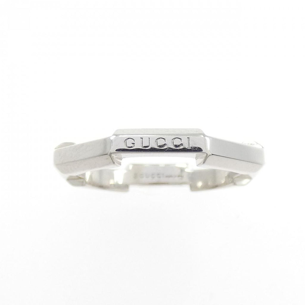 Gucci Mirror Ring White Gold — view 2