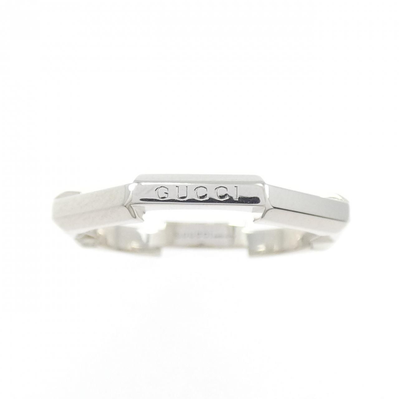 Gucci Mirror Ring White Gold — view 2