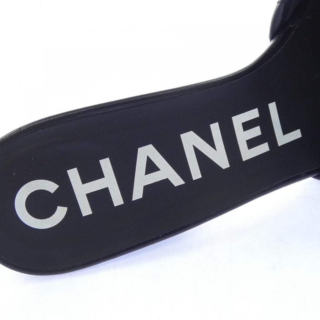 Chanel Sandals Black — view 6