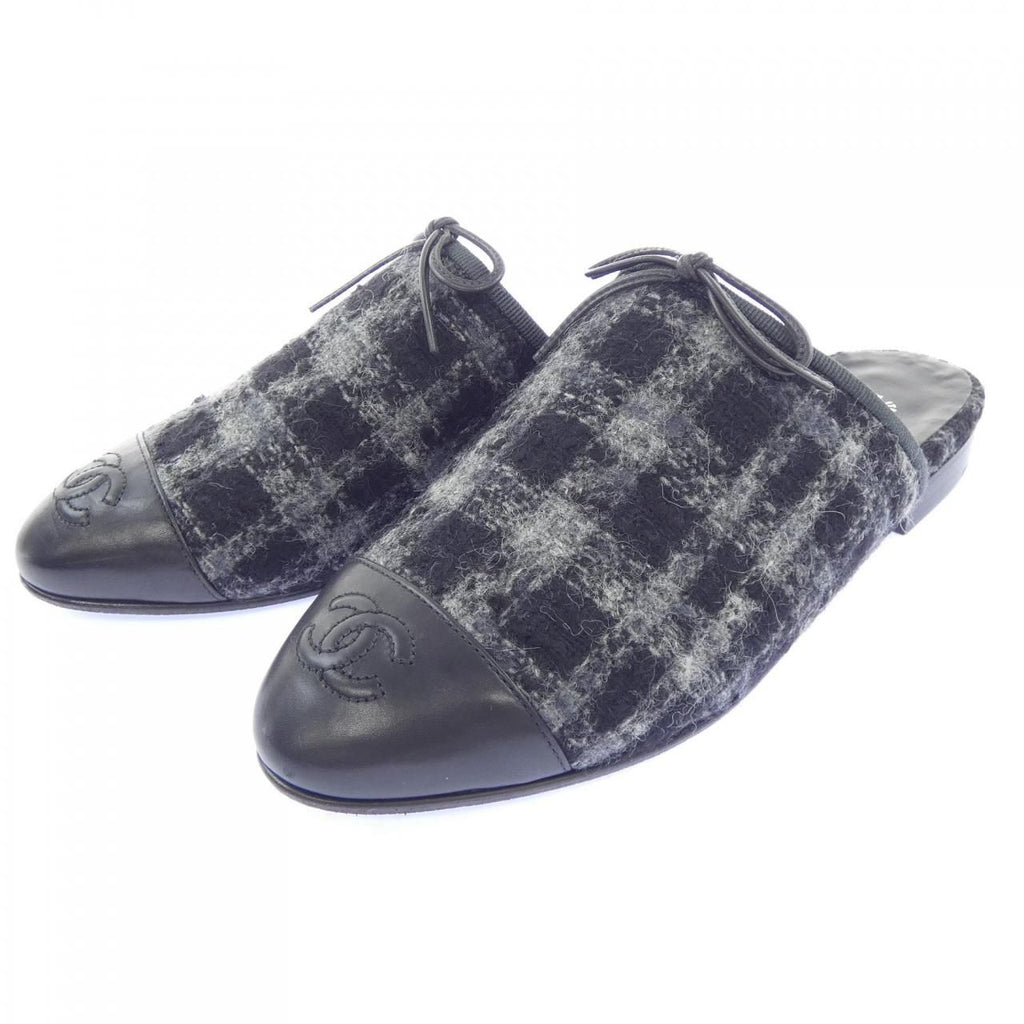 Chanel Mules Shoes Black — view 3