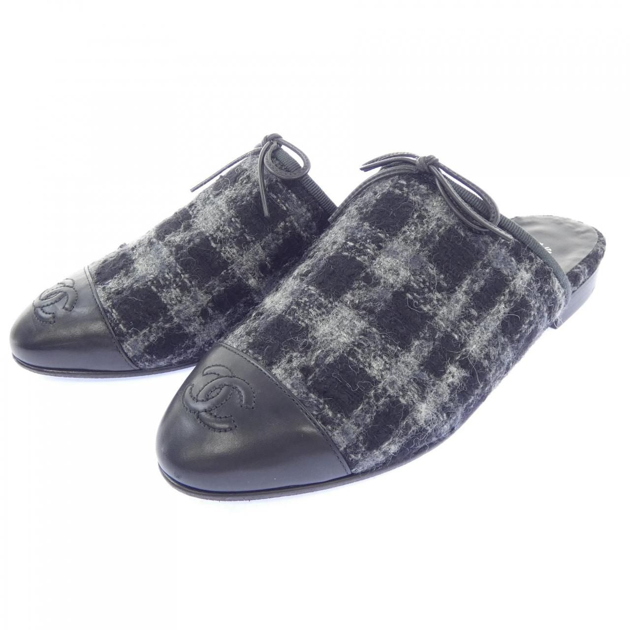 Chanel Mules Shoes Black — view 3