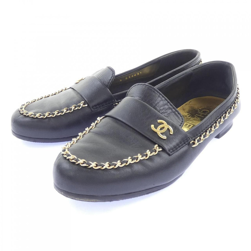 Chanel Moccasins Loafers Shoes — view 3