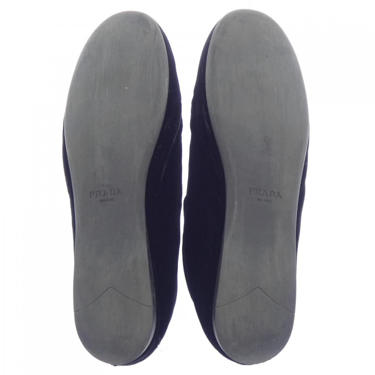 Prada Flat Sneakers Black — view 4