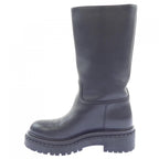 Prada Triangle Logo Long Boots — view 2