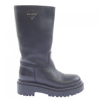 Prada Triangle Logo Long Boots