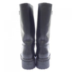 Prada Triangle Logo Long Boots — view 5