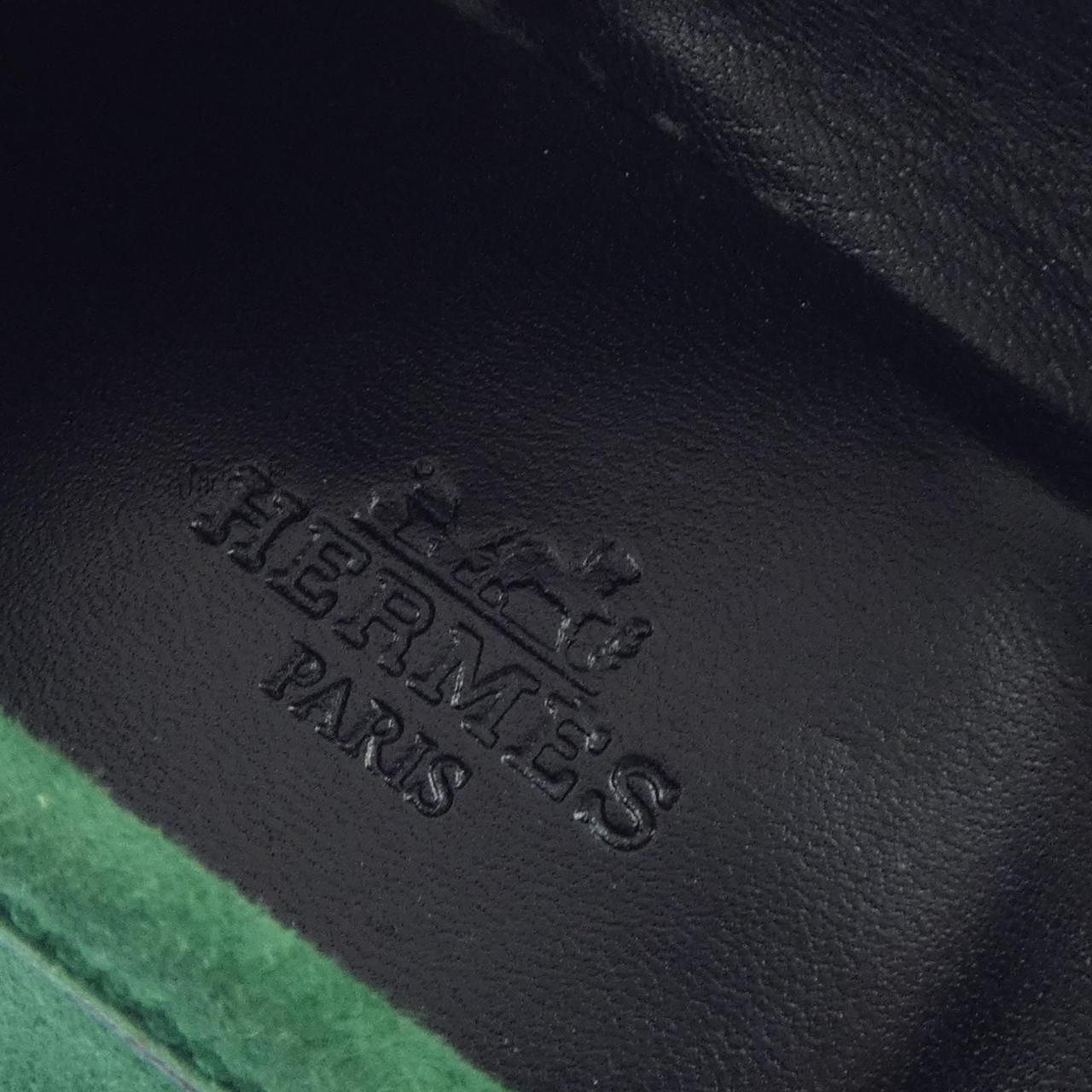Hermes Paris Sneakers Green — view 6