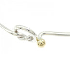 Tiffany & Co Flat Wire Hook Eye Bangle Bracelet — view 3