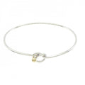 Tiffany & Co Flat Wire Hook Eye Bangle Bracelet
