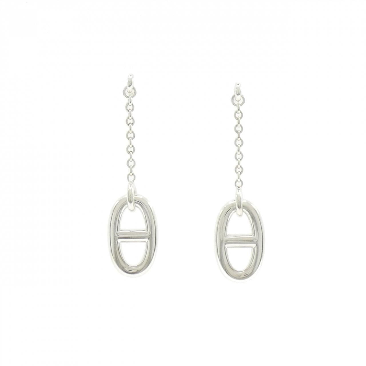 Hermes Farandole Earrings Silver