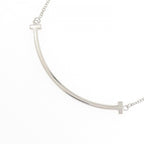 Tiffany & Co T Smile Small Necklace — view 3