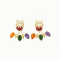 Gucci Lionhead Earrings Gold