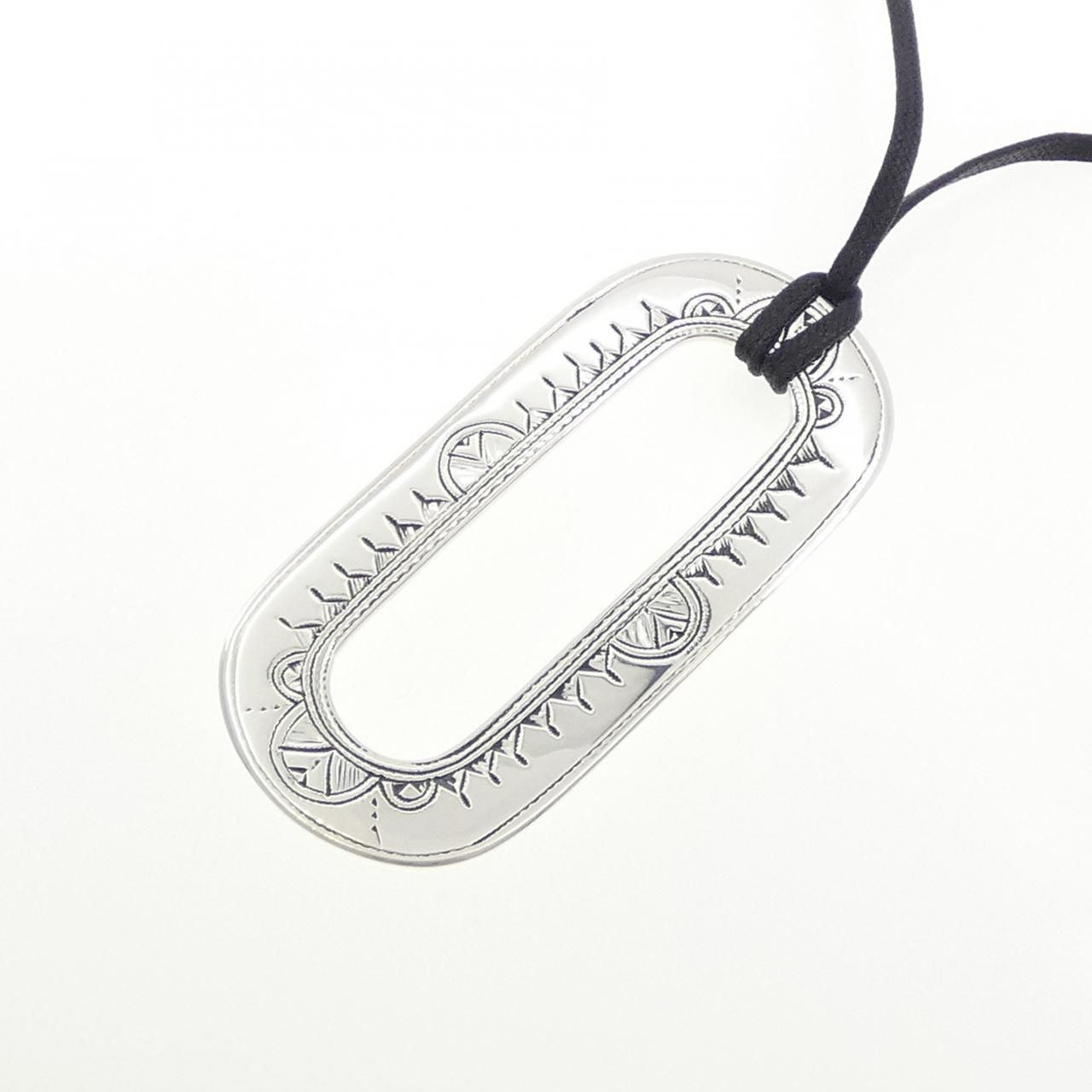 Hermes Touareg Necklace Silver — view 3