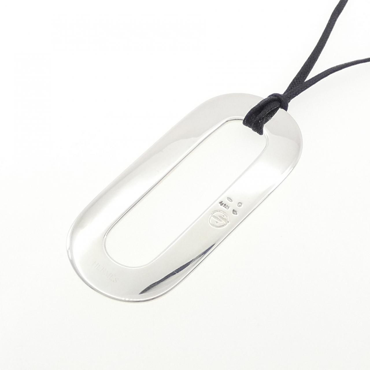 Hermes Touareg Necklace Silver — view 4