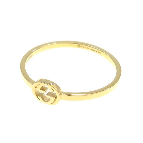 Gucci Interlocking Ring Gold — view 2