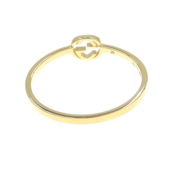 Gucci Interlocking Ring Gold — view 4