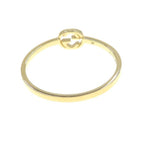 Gucci Interlocking Ring Gold — view 4