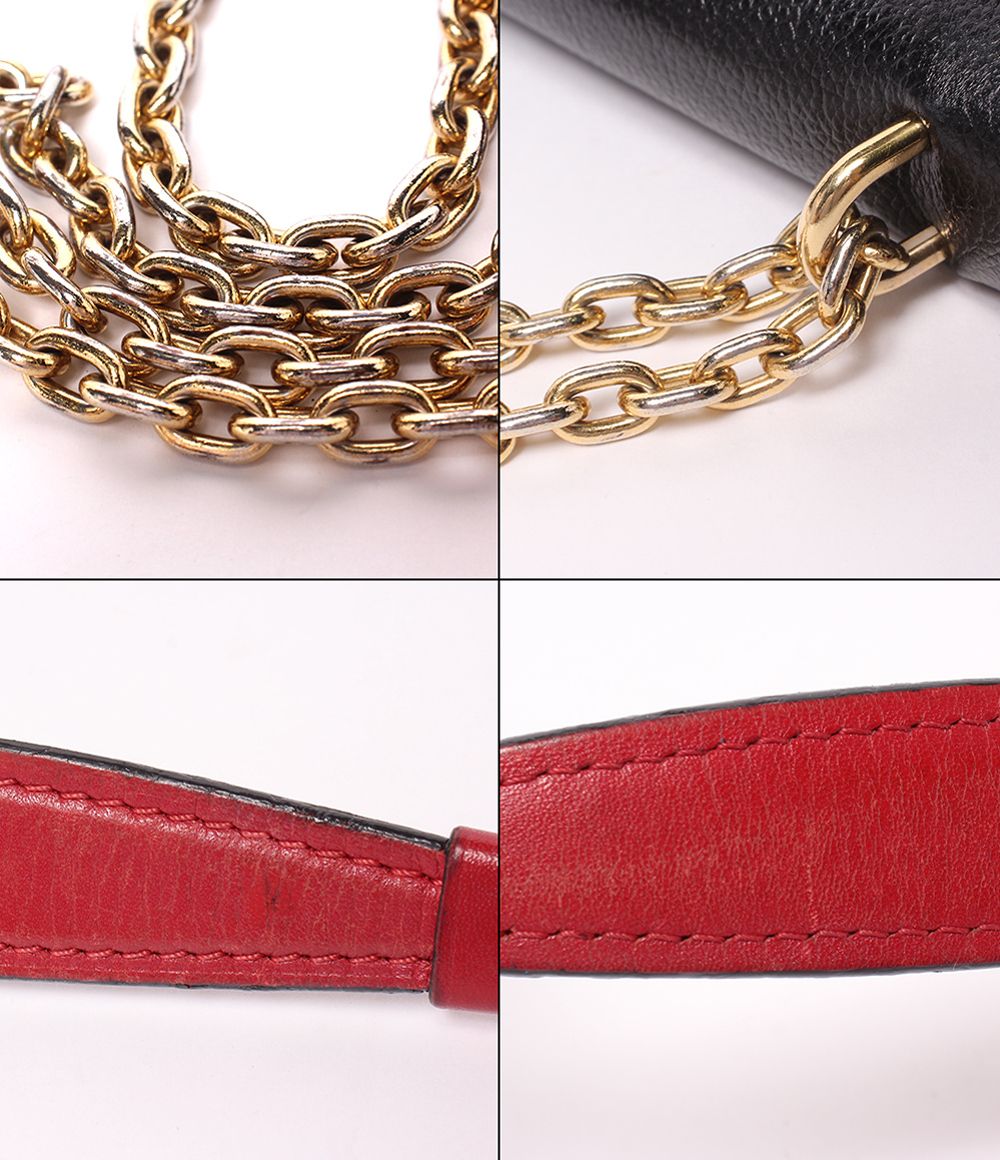 Louis Vuitton Chain Shoulder Bag Crossbody Monogram — view 9
