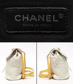 Chanel Backpack Silver Quilted Single Flap Lambskin — view 4
