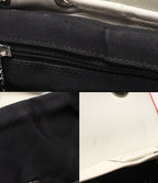 Chanel Backpack Silver Quilted Single Flap Lambskin — view 9