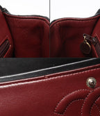Chanel Chain Shoulder Bag Gold Quilted 25 Lambskin Double Flap — view 8