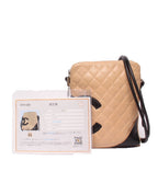 Chanel Shoulder Bag Crossbody Lambskin Cambon Line — view 9