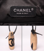 Chanel Shoulder Bag Crossbody Lambskin Cambon Line — view 4