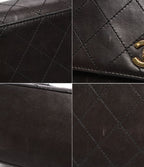 Chanel Shoulder Bag Gold Quilted Lambskin No 5 — view 8
