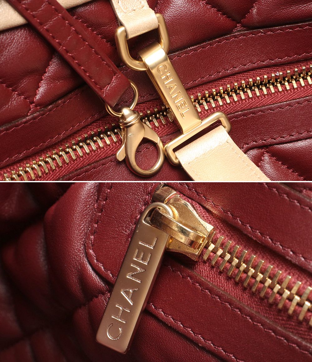 Chanel Tote Gold Coco Cocoon CC Logo Lambskin — view 9