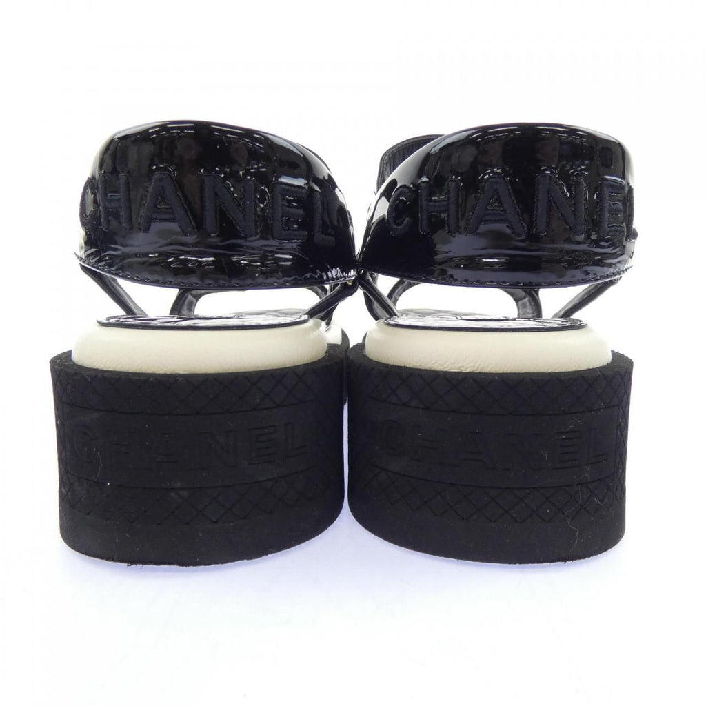 Chanel Sandals Black — view 5