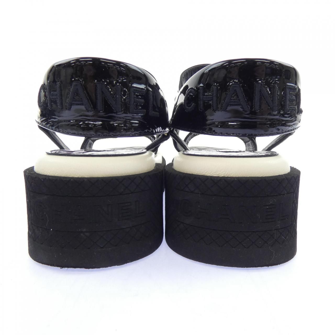 Chanel Sandals Black — view 5