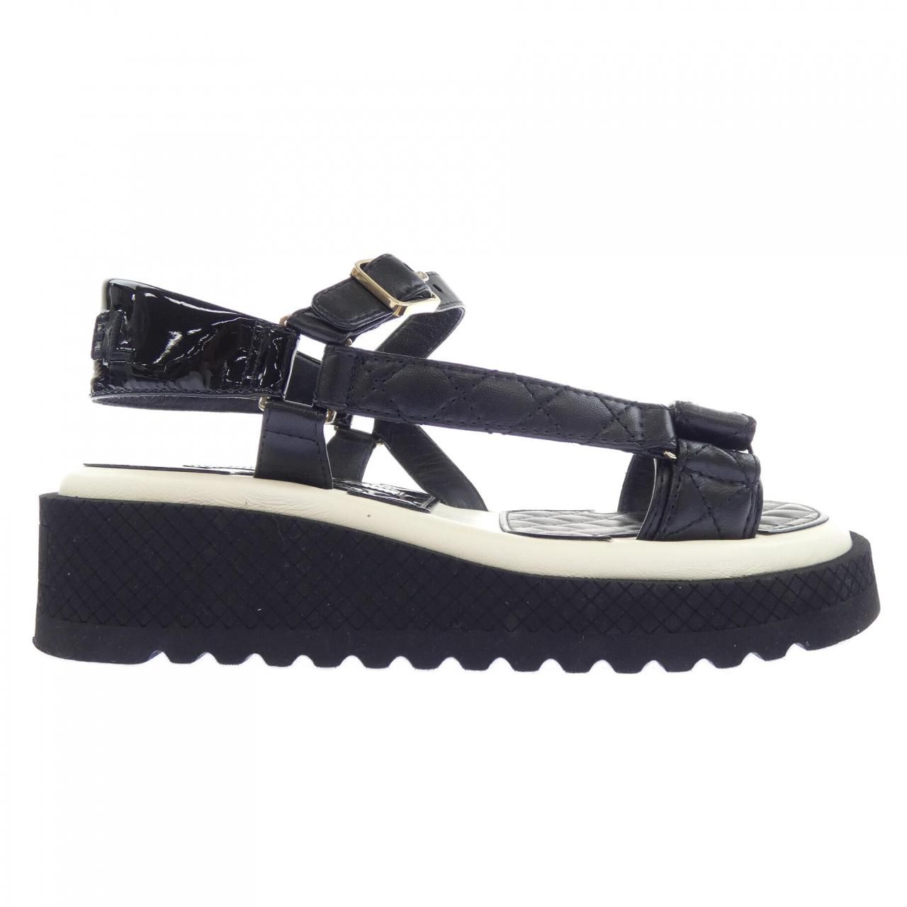 Chanel Sandals Black