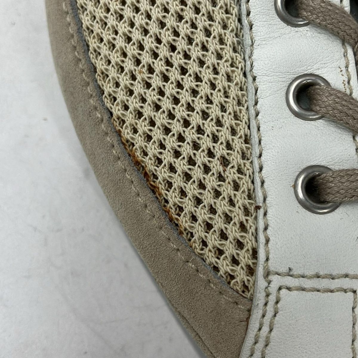 Prada Sneakers 36.5 Beige White Leather — view 9