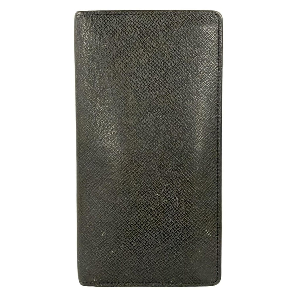 Louis Vuitton Billfold Taiga Portefeuille Ron Ardoise Leather Wallet