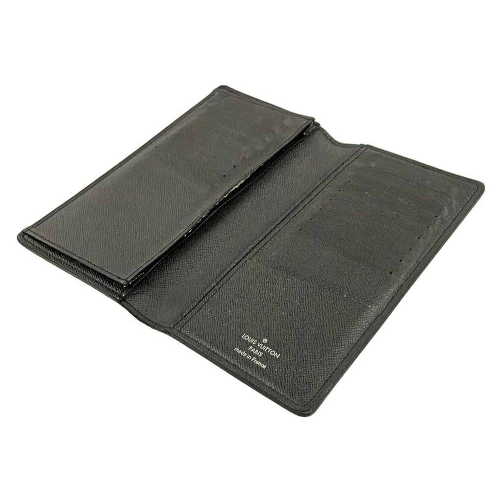 Louis Vuitton Billfold Taiga Portefeuille Ron Ardoise Leather Wallet — view 3