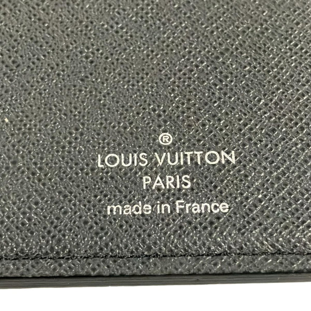 Louis Vuitton Billfold Taiga Portefeuille Ron Ardoise Leather Wallet — view 4