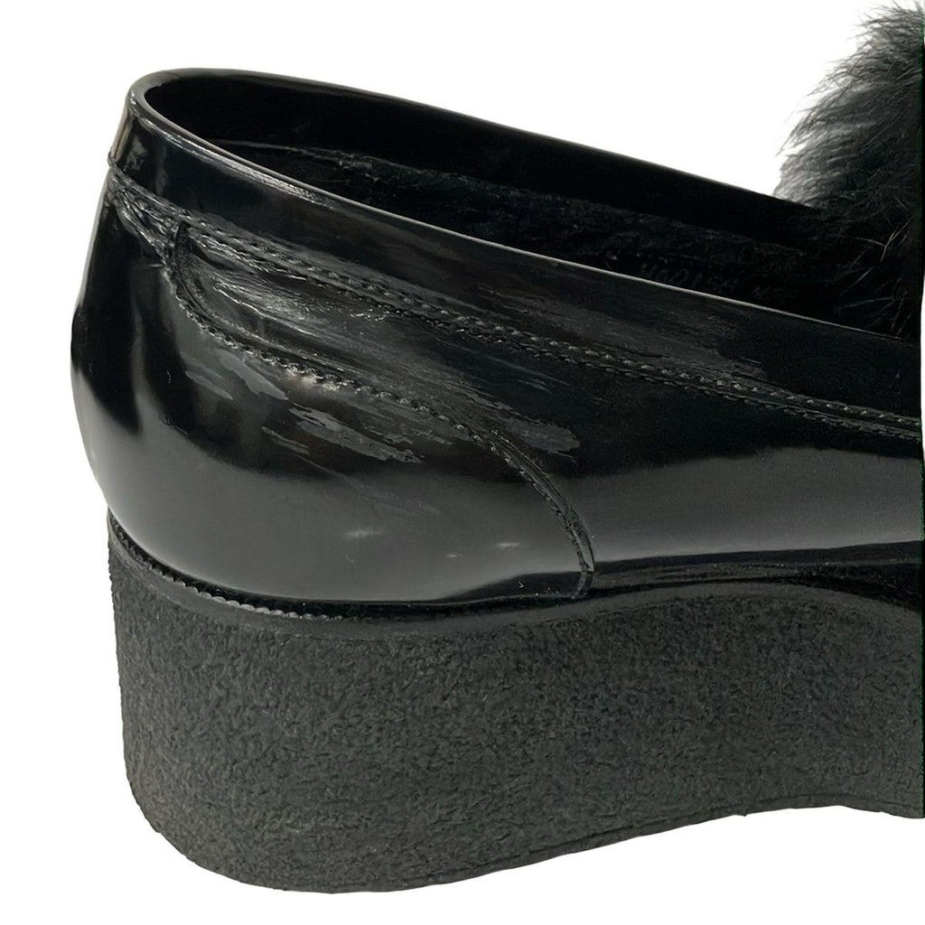 Louis Vuitton Shoes Samurai Line Black Chain Platform Leather — view 9