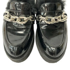 Louis Vuitton Shoes Samurai Line Black Chain Platform Leather — view 7
