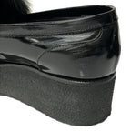 Louis Vuitton Shoes Samurai Line Black Chain Platform Leather — view 8
