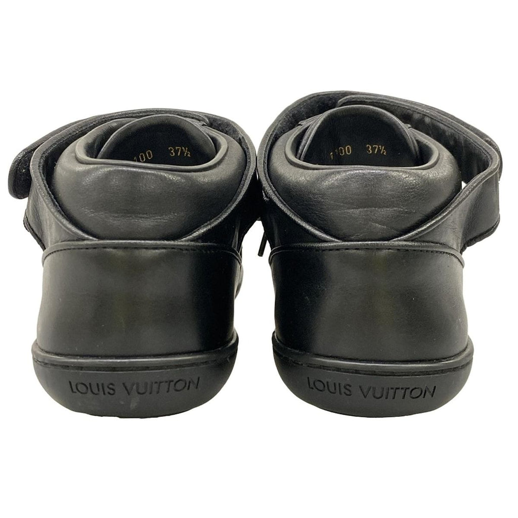 Louis Vuitton Sneakers 37.5 Acapulco Line Black Low Cut Leather — view 3