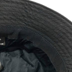 Prada Hat M Re-Nylon Bucket Hat Black — view 9