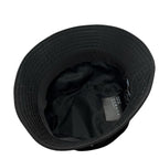 Prada Hat M Re-Nylon Bucket Hat Black — view 6