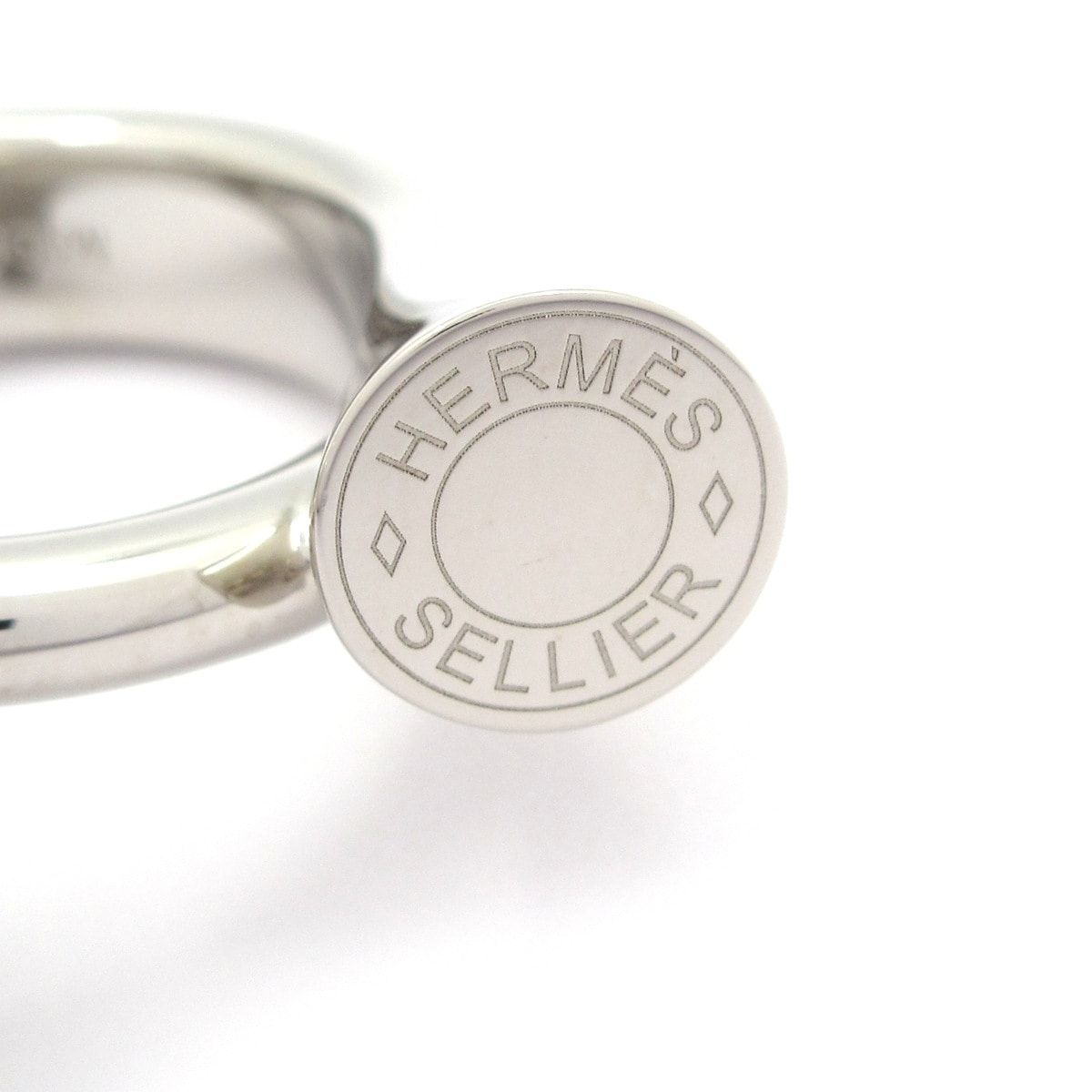 Hermes Ring M Col Ashserie Silver Black — view 5