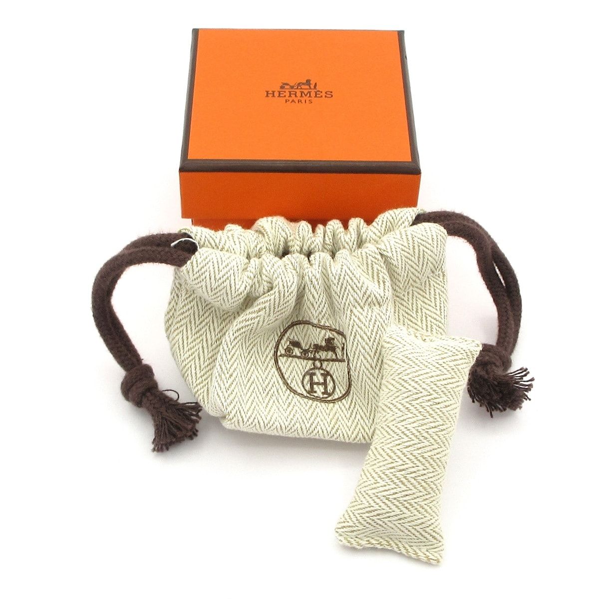 Hermes Ring M Col Ashserie Silver Black — view 6