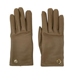 Hermes Gloves 6.5 Jump Etoupe Cashmere Lambskin — view 2