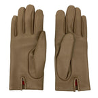 Hermes Gloves 6.5 Jump Etoupe Cashmere Lambskin — view 3