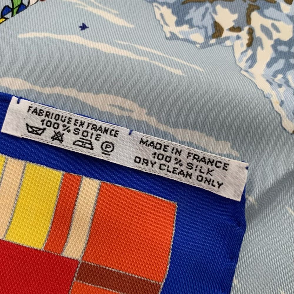 Hermes Carre 90 Prieres AU Vent Prayer in the Wind Scarf — view 8