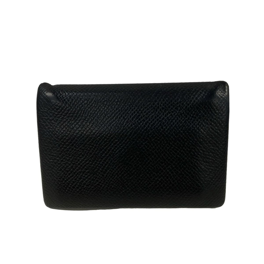 Hermes Coin Case Calvi Black