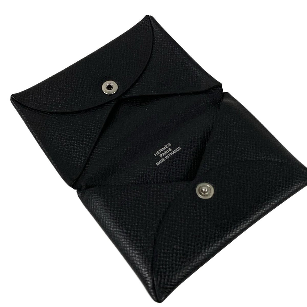 Hermes Coin Case Calvi Black — view 3