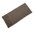 Fendi Zucca Pattern FF Logo Scarf Stripe Beige Black